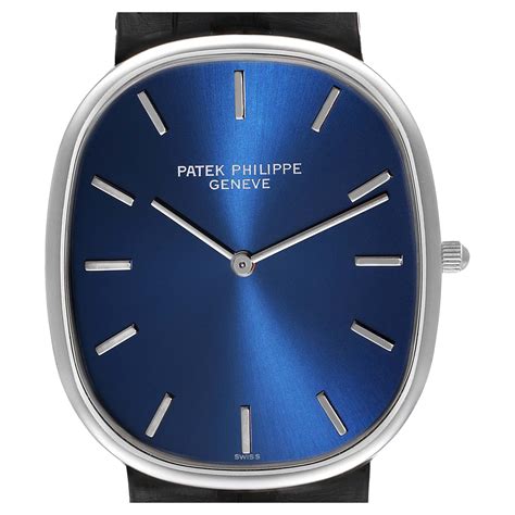 patek philippe golden ellipse platinum.